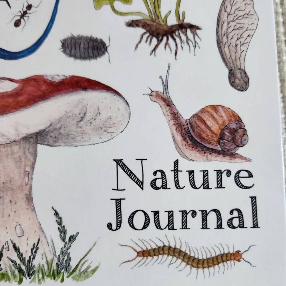 NEW Nature Journal for Kids Activity Book Notebook Hardcover Book Birdwatching B